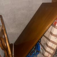 Tavolo in legno da rimontare sponde x letto x anzi