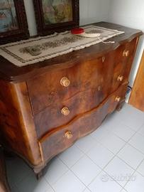 CAMERA LETTO IN RADICA ANNI '70