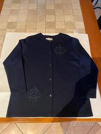 Cardigan donna blu taglia XL