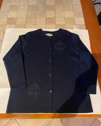 Cardigan donna blu taglia XL