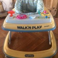 Peg Perego Girello Walk'n Play Jumper gialloblu