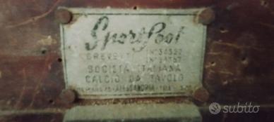 Bigliardo Sport Foot funghetto anni 50