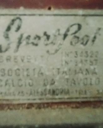 Bigliardo Sport Foot funghetto anni 50