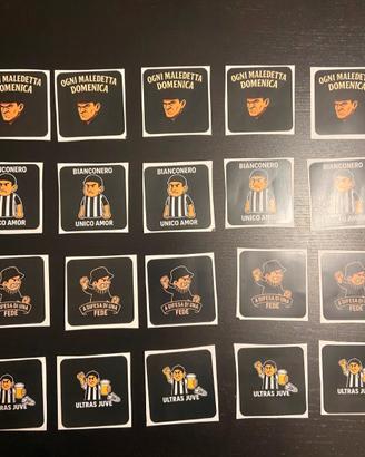 20 adesivi ultras juve 
