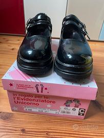 scarpe vernice nera taglia 35
