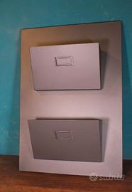 Pannello portalettere portapenne portachiavi libri