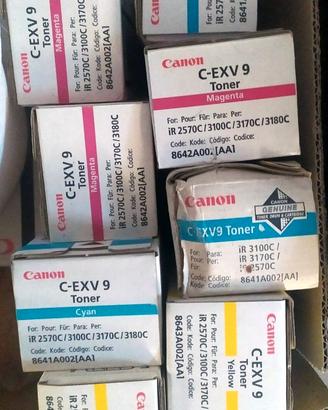 TONER ORIGINALI CANON