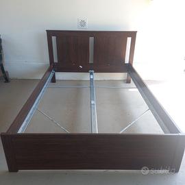 Letto IKEA 140x200 completo di topper e materasso