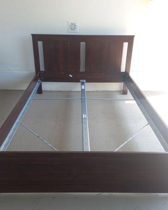 Letto IKEA 140x200 completo di topper e materasso