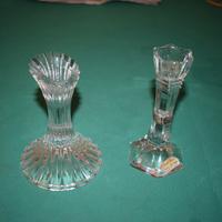 Coppia di Candelabri in finissimo cristallo