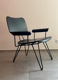Diesel per Moroso Lounge Chair Nera