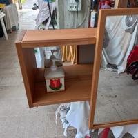 mobile bagno in legno 