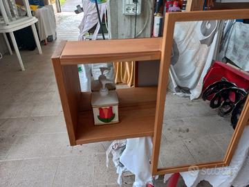 mobile bagno in legno 