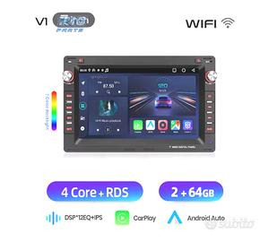 RADIO GPS ANDROID 14 PER SEAT SKODA VOLKSWAGEN VW 