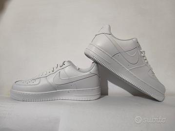 Nike Air Force 1 bianche 43 NUOVE senza scatola