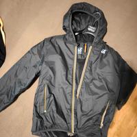k-way grigio come nuovo 