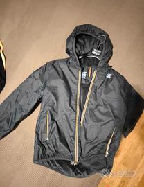 k-way grigio come nuovo 