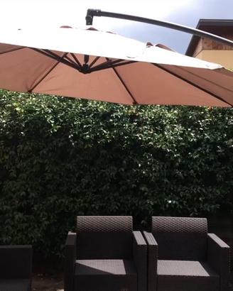 Ombrellone Tillvex grande da giardino