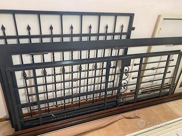 Cancelli per porta finestra in ferro