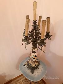 Lampada a candelabro anni 50