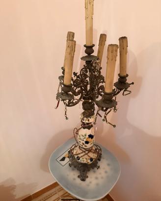 Lampada a candelabro anni 50