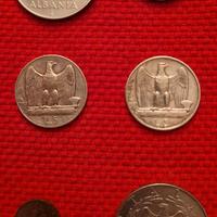 Regno D'italia 6 Monete Con Argenti Aquiletta