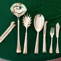 Posate placcato in argento da servizio