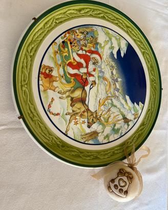 Piatto Decorativo Natalizio + sfera di Natale Thun