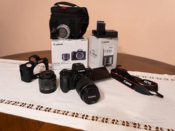 Canon EOS M50 Mark II + 2 obiettivi   Kit completo