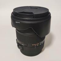 Sigma 17-50 F2.8 EX DC OS per CANON con filtri nd