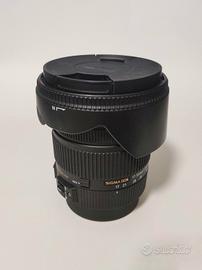 Sigma 17-50 F2.8 EX DC OS per CANON con filtri nd