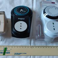 N. 3 timer regolabili (programmatori da presa)