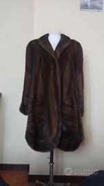 Pelliccia di visone castano scuro 