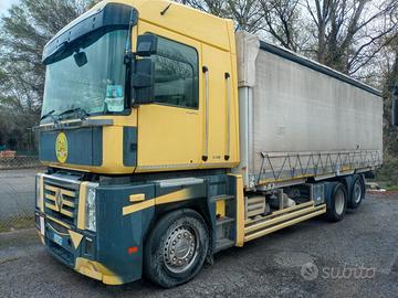 Motrice Renault Magnum 520 casse mobili con sponda
