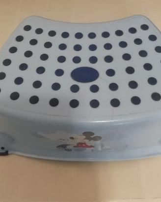 Sgabello celeste da bambino di Topolino