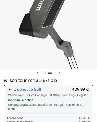 GOLF SET WILSON