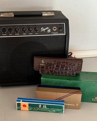 Set armoniche Hohner + Fender Squier 15 NON SPED