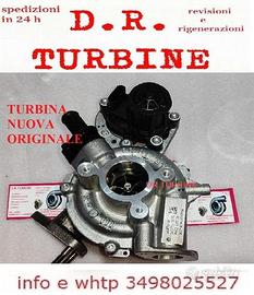 TURBINA NUOVA ORIGINALE COMPLETA 1.6 FIAT 46352758