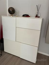 Madia moderna colore bianco