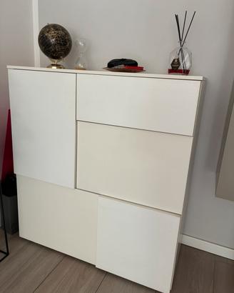 Madia moderna colore bianco