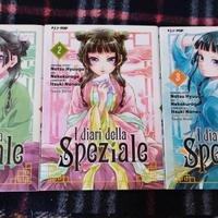 Manga "I diari della speziale" vol. 1,2,3