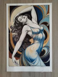 L'Estasi del Flusso" - Opera Unica 33x50