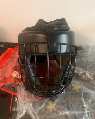Casco da combattimento con griglia top ring
