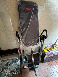 Panca ad inversione, schiena, stretching