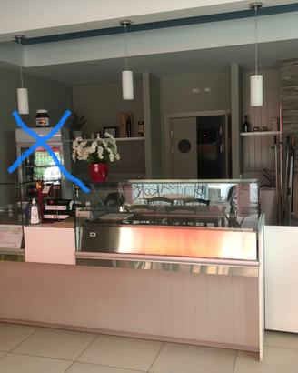 Arredamento per attività di pizzeria da asporto