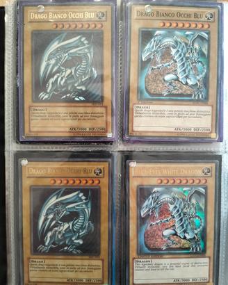 SET YU GI OH DRAGO BIANCO OCCHI BLU