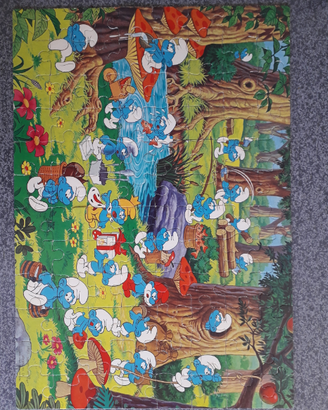 Puzzle Puffi e vari