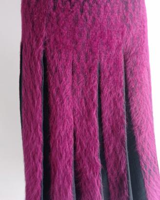 Gonna in Angora tessuta a telaio d'epoca