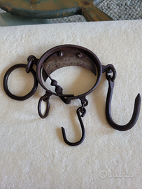 Antica bilancia a molla per grano