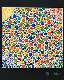 Padelah (1961) smalti su tela 50x50 cm